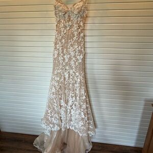 Galia Lahav Maya Wedding Dress with Corset Back and Veil